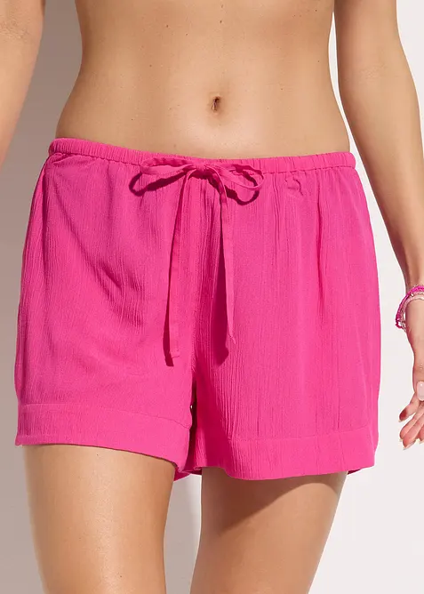 Strandshorts aus strukturiertem Crinkle, bonprix