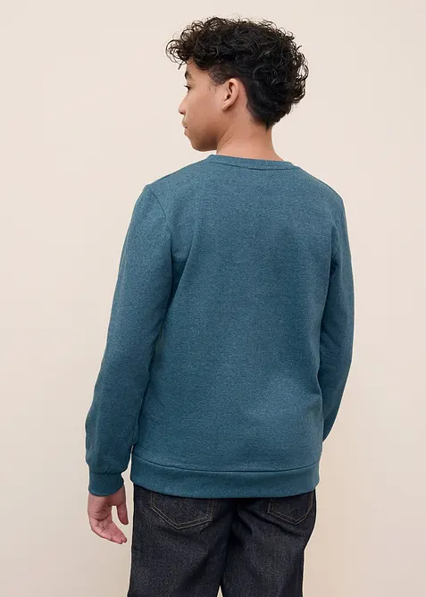 Sweatshirt aus weichem Baumwoll-Mix (2er Pack), bonprix