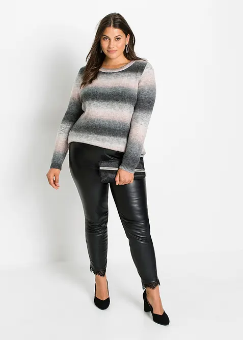 Grobstrick-Pullover mit Farbverlauf, bonprix