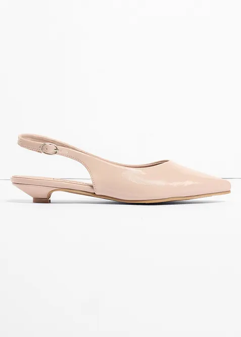 Sling-Ballerinas in Lackoptik, bonprix