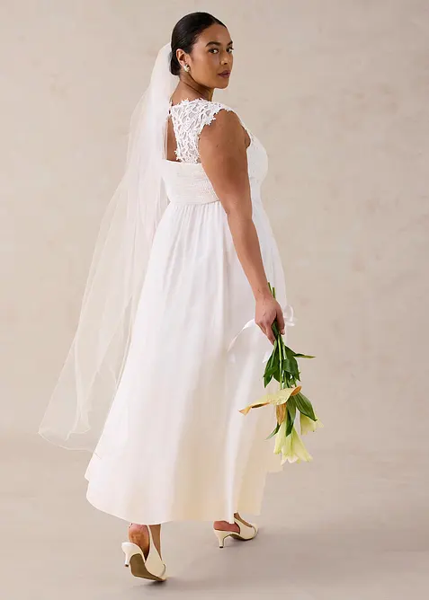 Abend-Maxikleid mit Spitze, bonprix