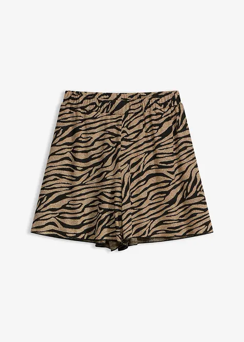 Strandshorts aus gl&auml;nzendem Material, bonprix