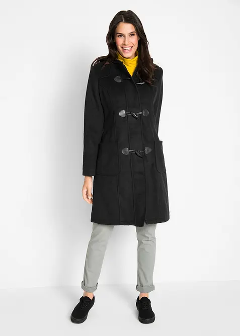 Dufflecoat in Wolloptik, bonprix