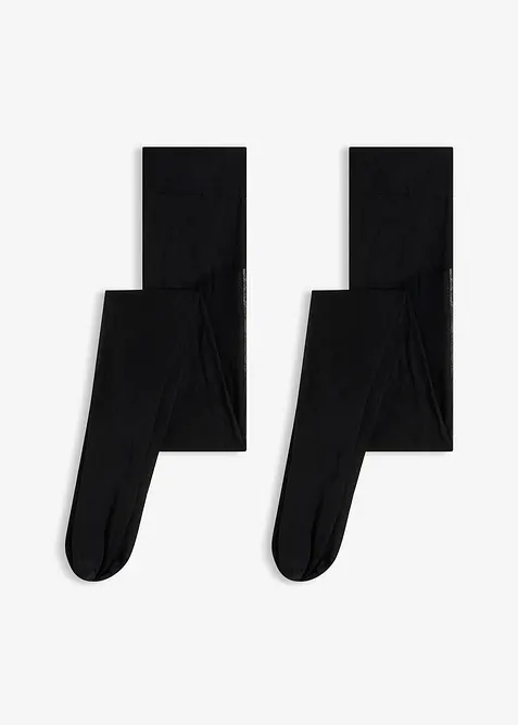 Feinstrumpfhose mit Komfortbund 30 DEN (2er pack), bonprix