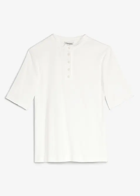 Rippshirt aus reiner Bio-Baumwolle, bonprix