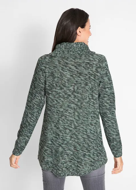 Poncho-Longpullover, Langarm, bonprix