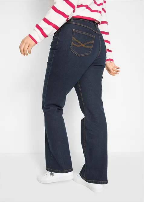 Bootcut-Jeans High Waist, Stretch, bonprix