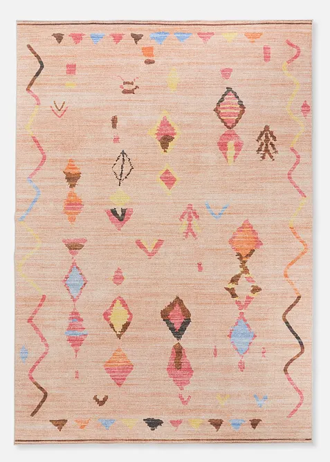 Waschbarer In-und Outdoor Teppich mit orientalischer Musterung, bonprix