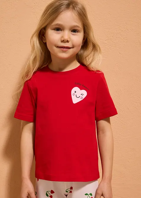 Lot de 3 T-shirts 100% coton, bonprix