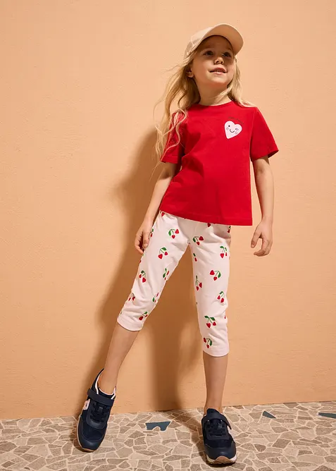 Lot de 3 T-shirts 100% coton, bonprix