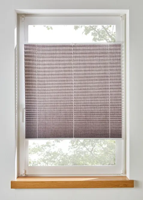 Verdunkelungsplissee gemustert, bonprix