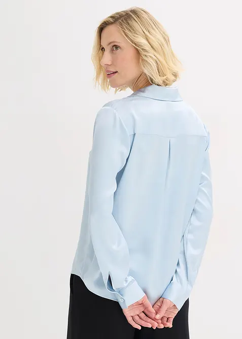Bluse aus feinem Satin, bonprix