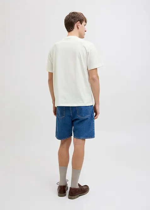 JJ REBEL T-Shirt aus reiner Baumwolle, Loose Fit, JJ REBEL