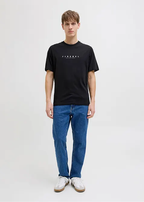 JJ REBEL T-Shirt aus reiner Baumwolle, Loose Fit, JJ REBEL