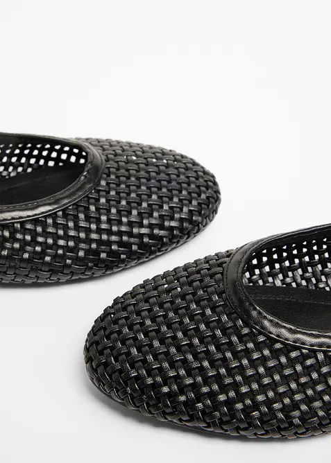 Ballerinas aus Soft-Material, bonprix