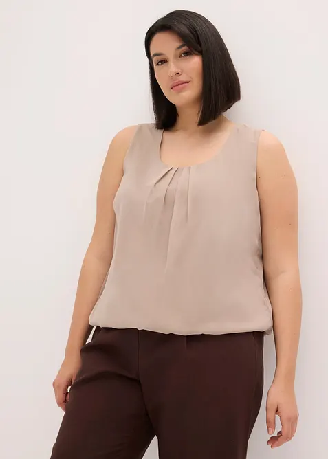 Blouse sans manches, bonprix