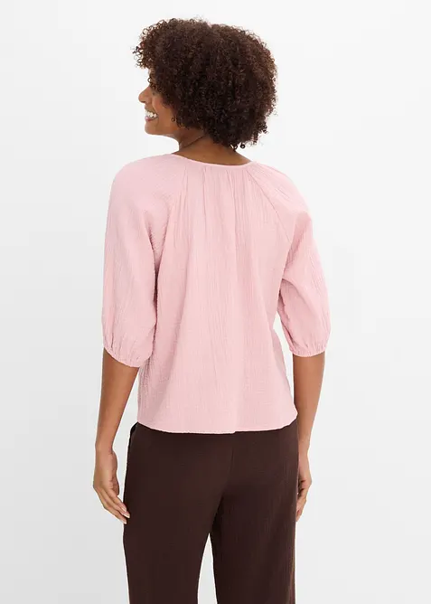 Tunique en gaze 100% coton, bonprix