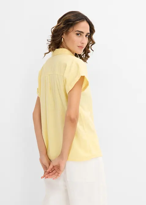 Chemisier en coton &agrave; broderie anglaise, bonprix