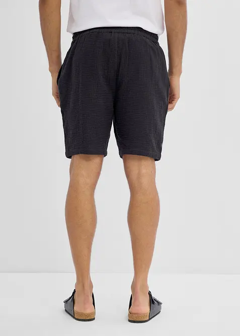 Lot de 2 shorts en gaze 100% coton, bonprix