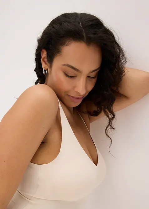 Body sculptant &agrave; bonnets rembourr&eacute;s, maintien tr&egrave;s l&eacute;ger, bonprix