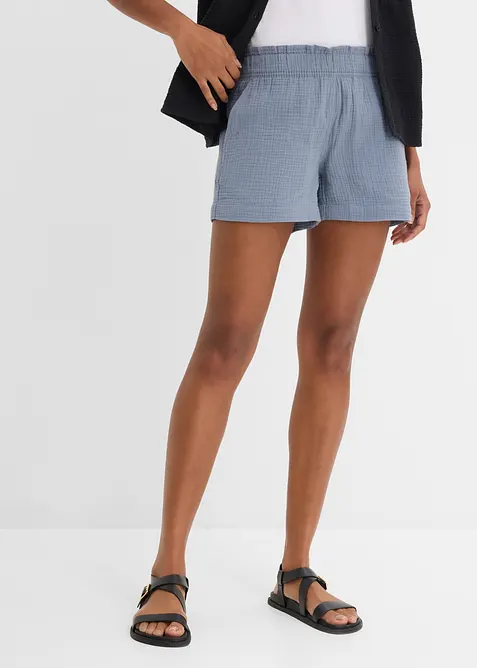 Short en gaze 100% coton, bonprix