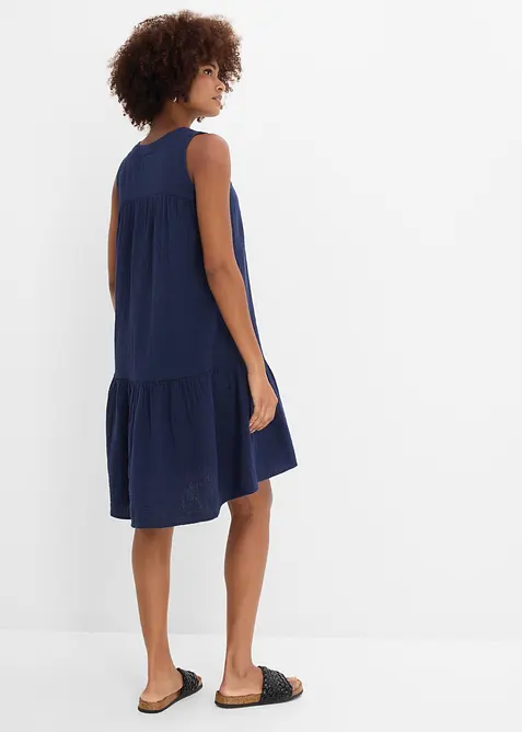Kleid aus luftigem Musselin, bonprix