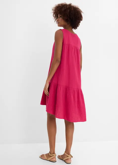 Kleid aus luftigem Musselin, bonprix