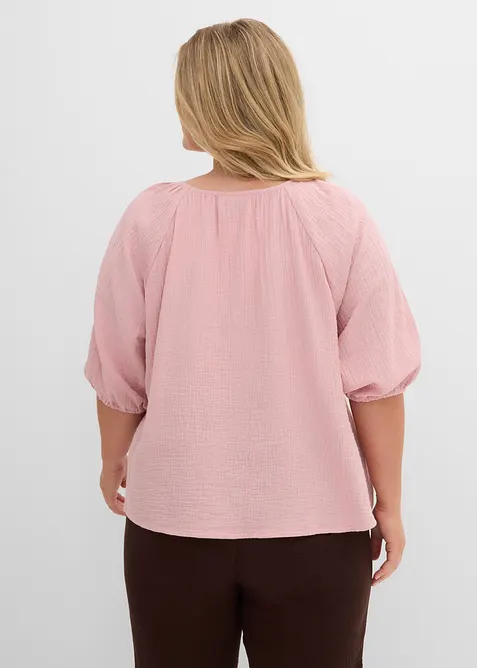 Tunique en gaze 100% coton, bonprix