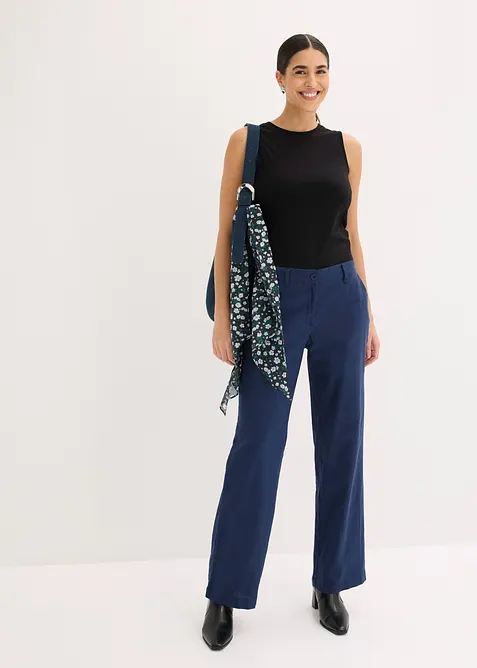 Webhose aus Leinen-Baumwoll-Mix, bonprix