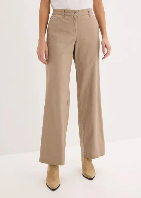 Webhose aus Leinen-Baumwoll-Mix, bonprix