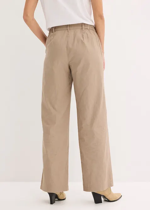 Webhose aus Leinen-Baumwoll-Mix, bonprix
