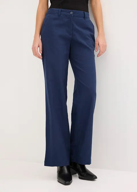 Webhose aus Leinen-Baumwoll-Mix, bonprix