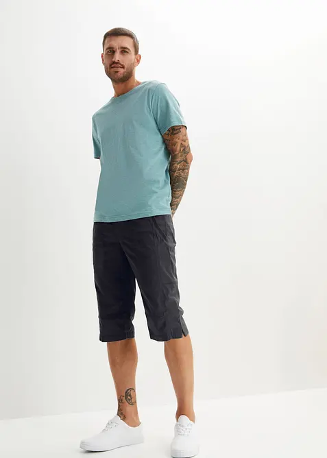 Bermuda long regular &agrave; taille &eacute;lastiqu&eacute;e, bonprix
