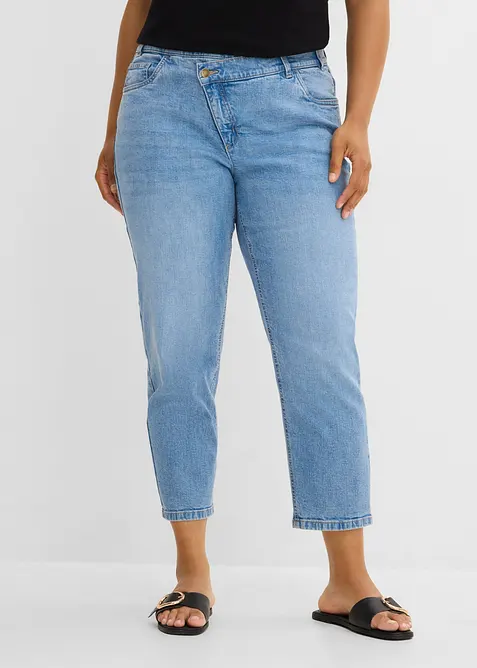 Jean mom taille haute, bonprix
