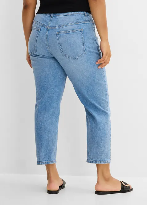 Jean mom taille haute, bonprix