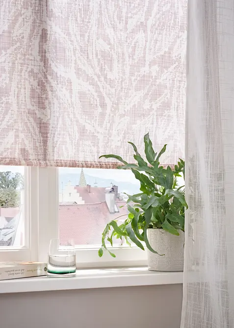 Sichtschutzrollo mit Druck, bonprix