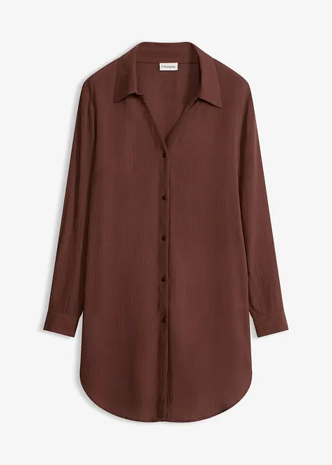 Robe-chemise de plage en viscose fluide, bonprix