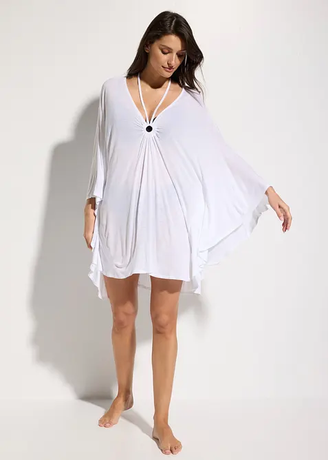 Tunique de plage transparente en viscose, bonprix
