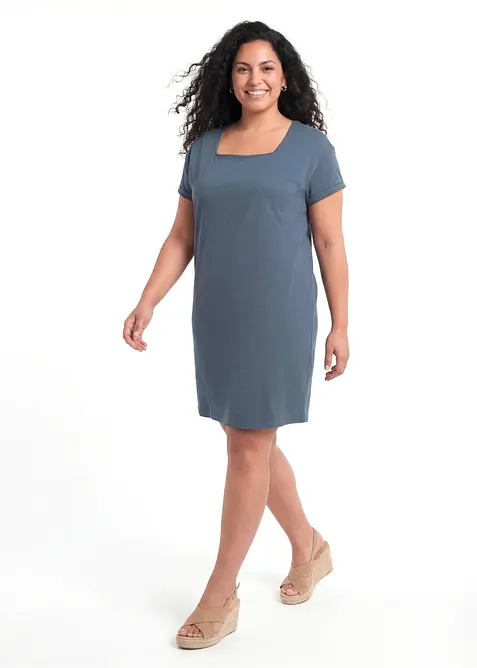 Jerseykleid mit reiner Bio-Baumwolle, bonprix