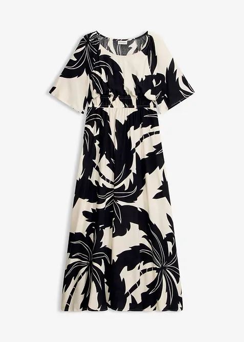 Maxikleid  aus flie&szlig;ender Viskose, bonprix