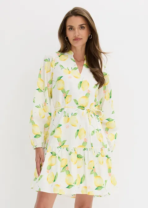 Tunika-Kleid aus reiner Baumwolle, bonprix
