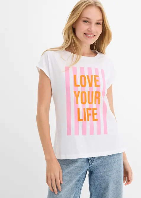 T-Shirt aus reiner Bio-Baumwolle, bonprix