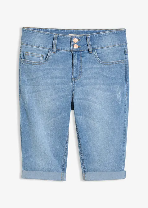Jeans Bermuda Mid Waist, bonprix