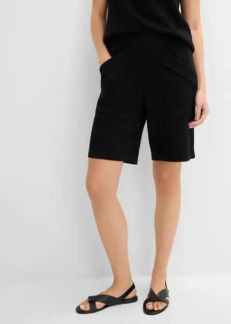 Jersey-Bermuda aus reiner Baumwolle, bonprix