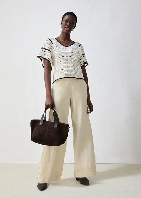 Pull ajour&eacute;, bonprix