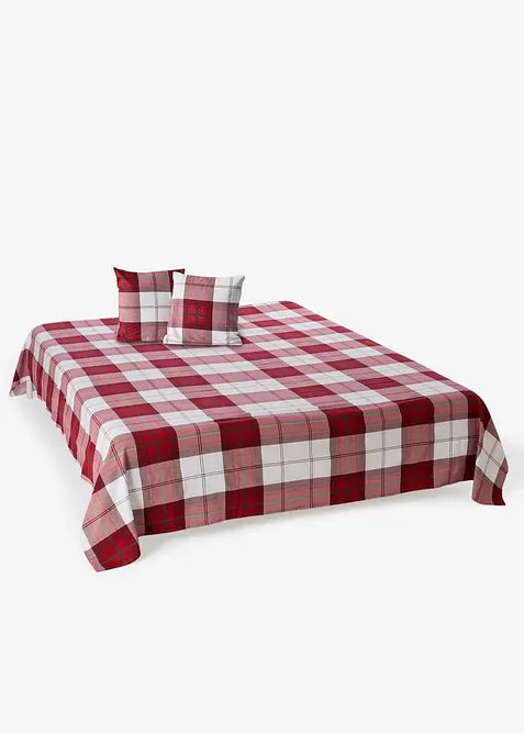 Plaid &agrave; carreaux, bonprix