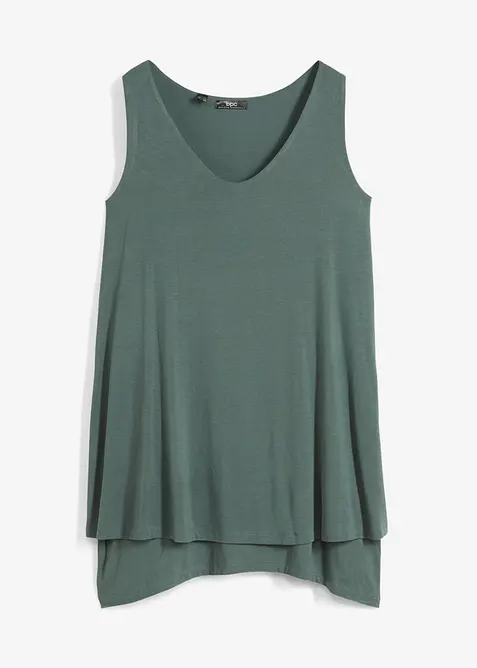 Top long double &eacute;paisseur en viscose extensible, bonprix