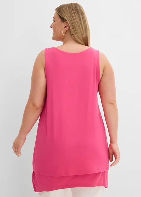 Top long double &eacute;paisseur en viscose extensible, bonprix