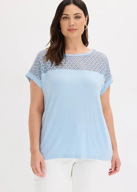 Shirt aus softem Viskose-Mix, bonprix