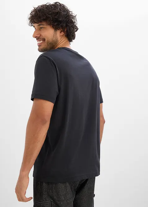 Lot de 2 T-shirts 100% coton, bonprix